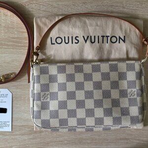 Louis Vuitton Pochette Accessoires Damier Azur